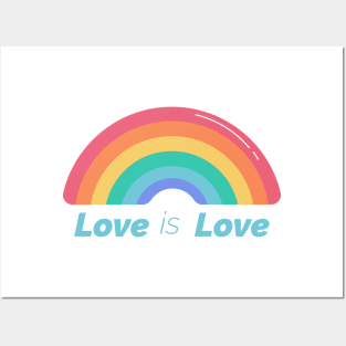 Love Is Love LGBTQ Posters and Art